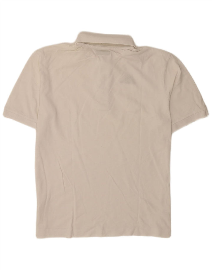 Camisa polo masculina Kappa grande algodão branco