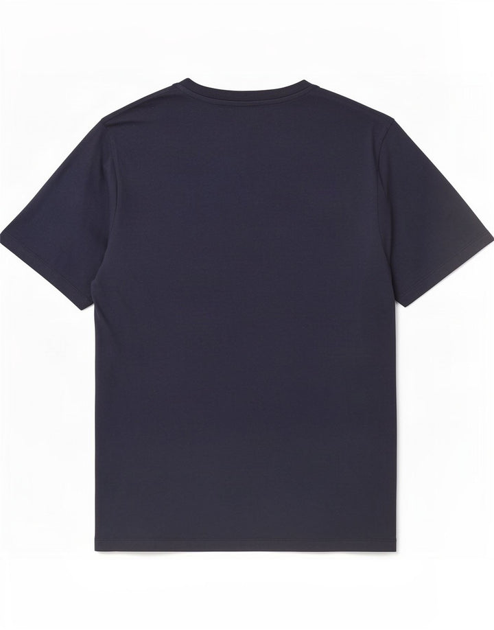 Camiseta masculina Jack & Jones Top médio algodão azul marinho