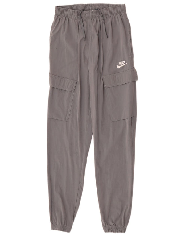Nike Mens Cargo Calças de treino Joggers Pequeno Cinza Nylon