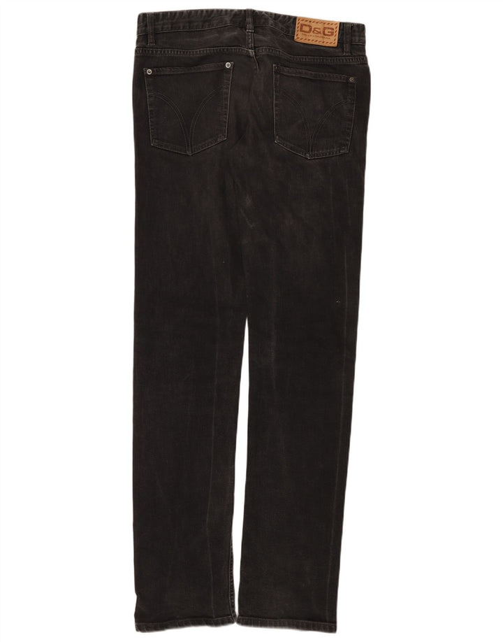DOLCE & GABBANA Jeans Slim Masculino W34 L35 Preto