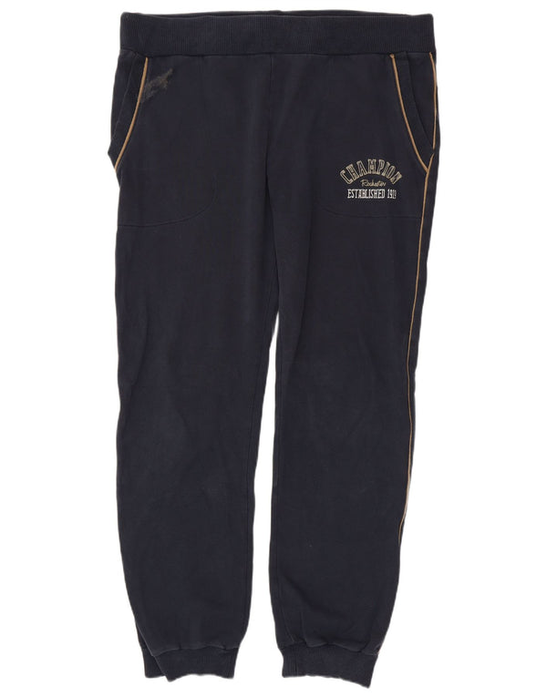 Calça esportiva masculina Champion Graphic Joggers XL azul marinho algodão