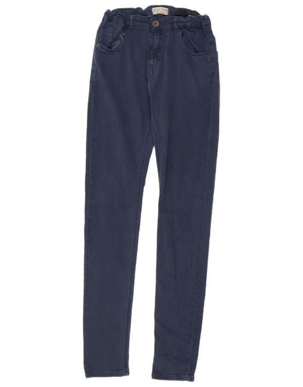 Zara Boys Skinny Jeans 13-14 Anos W26 L30 Azul Marinho Algodão
