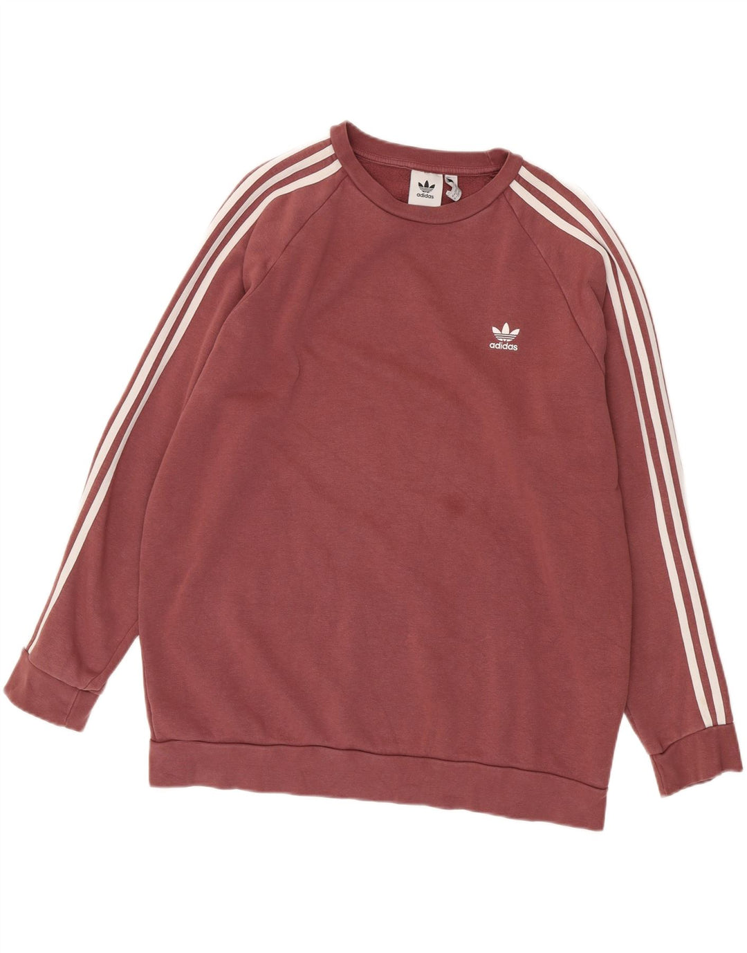Adidas Mens Moletom Jumper XL Marrom Algodão