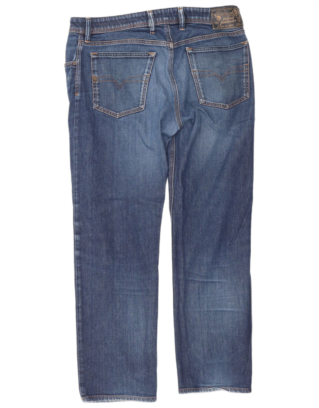 Diesel Masculino Waykee Regular Straight Jeans W34 L28 Azul Algodão