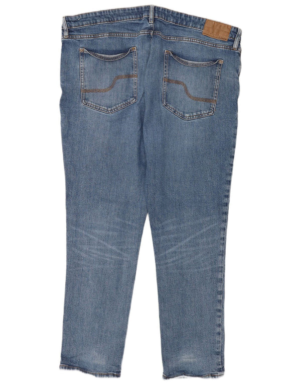 Fat Face Masculino Slim Jeans W42 L28 Algodão Azul