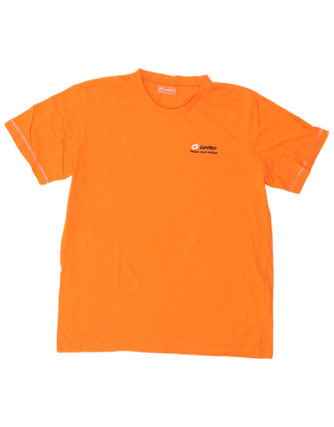 Camiseta masculina Lotto Top 2XL algodão laranja