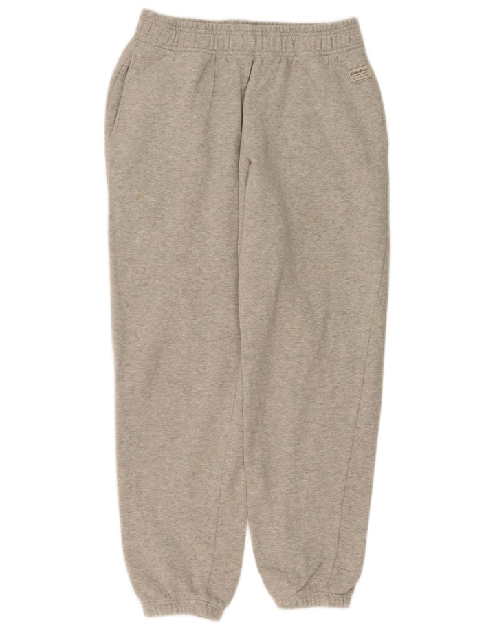 Eddie Bauer Calça de treino masculina Joggers algodão cinza médio