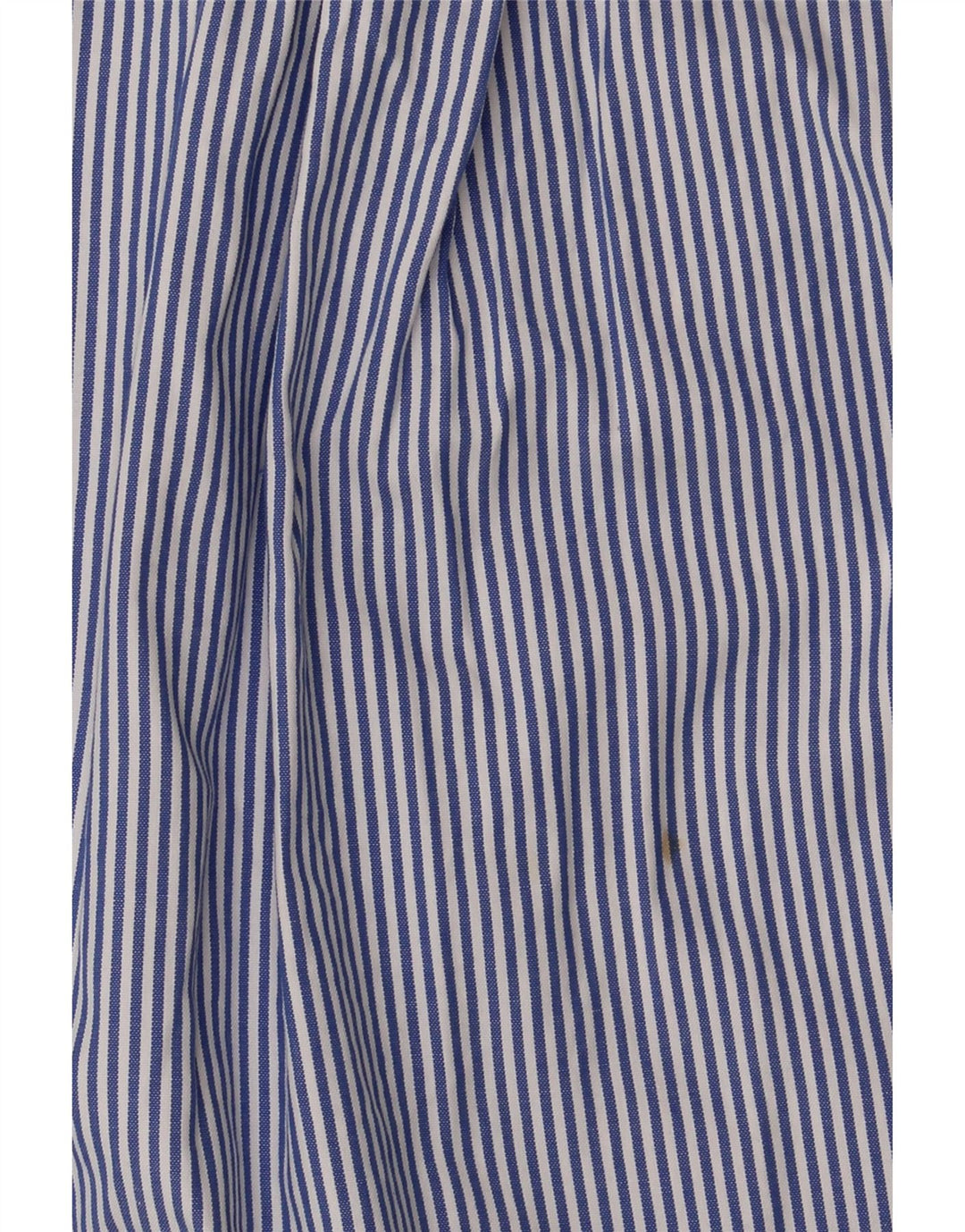 Ralph Lauren Camisa masculina 7-8 anos algodão listrado azul