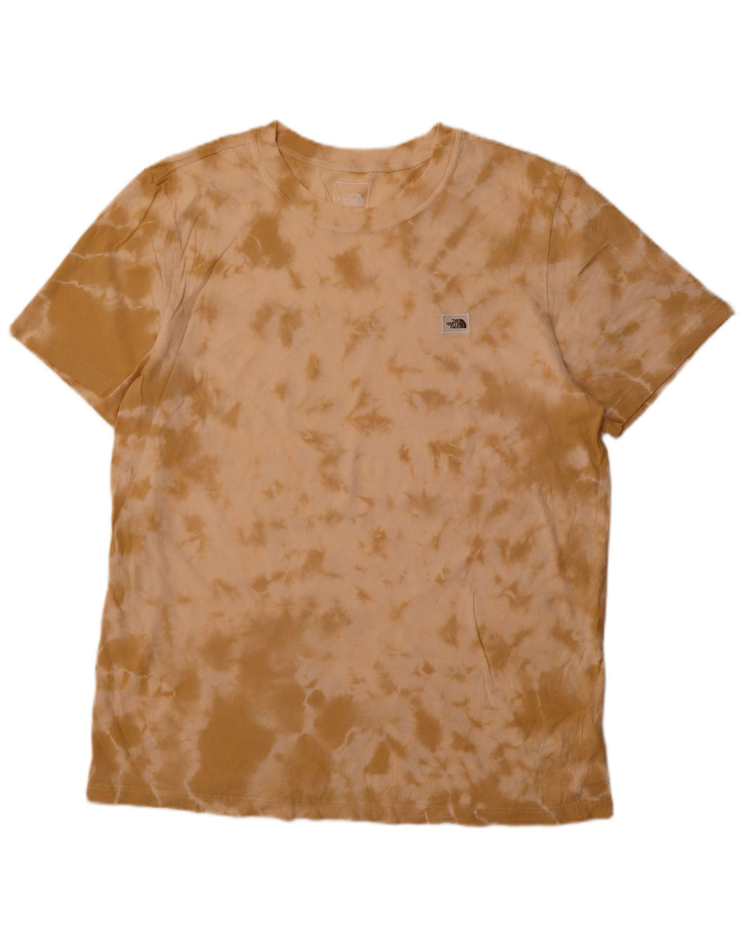 Camiseta masculina THE NORTH FACE Top XL marrom tie-dye algodão