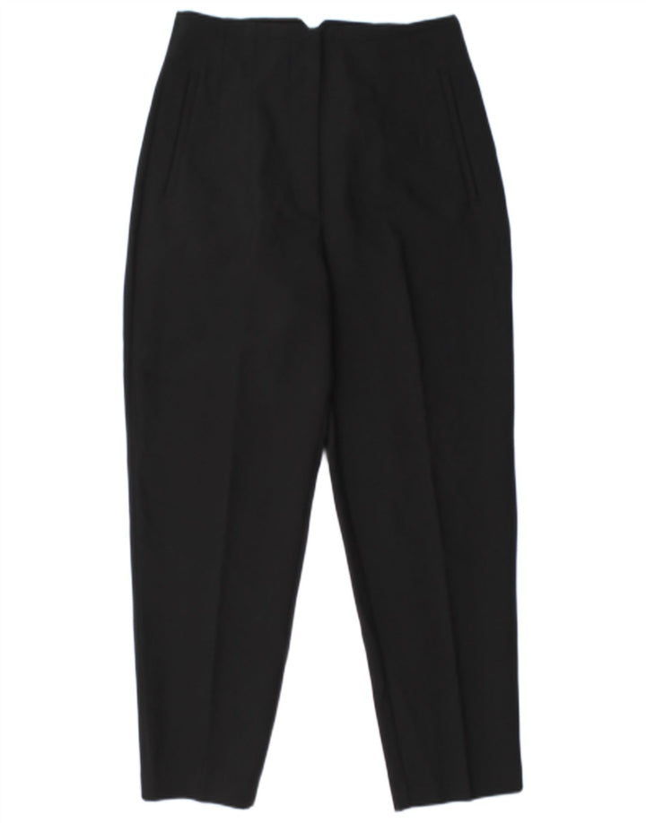 Calça Chino Cônica Feminina ZARA Médio W28 L26 Poliéster Preto