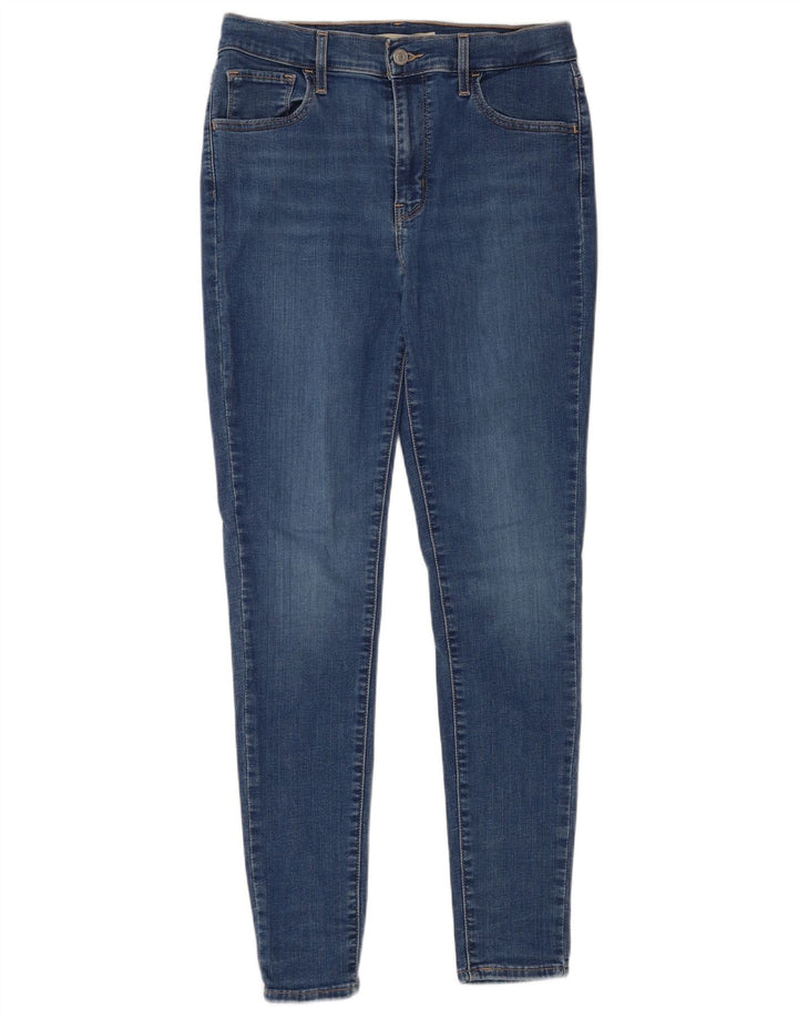 LEVI'S Womens Skinny Jeans W29 L30 Blue Cotton