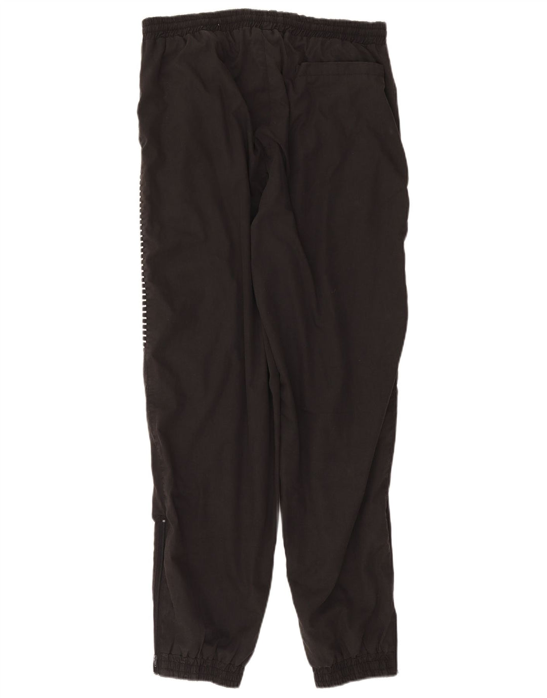 Calça de treino masculina Puma Joggers poliéster listrado preto médio