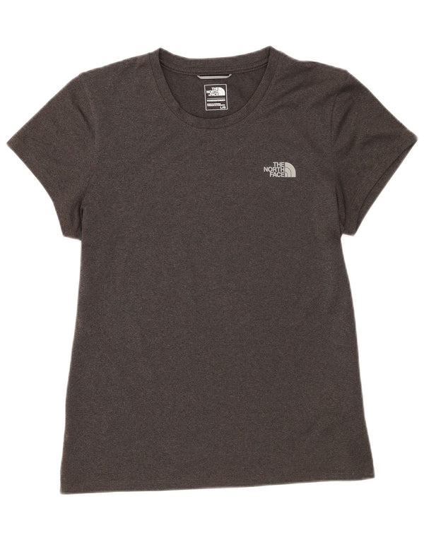 Camiseta feminina The North Face UK 14 grande poliéster cinza