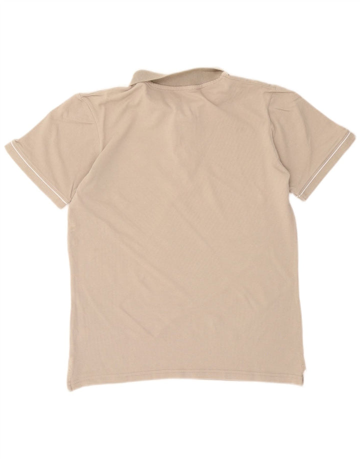 Camisa polo feminina Avirex UK 12 algodão cinza médio