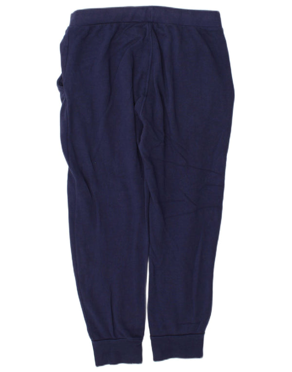 Kappa Mens Crop Calça de treino Joggers pequeno algodão azul marinho