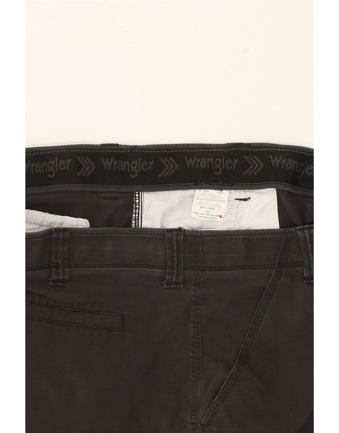 Shorts cargo masculino WRANGLER W44 2XL algodão cinza