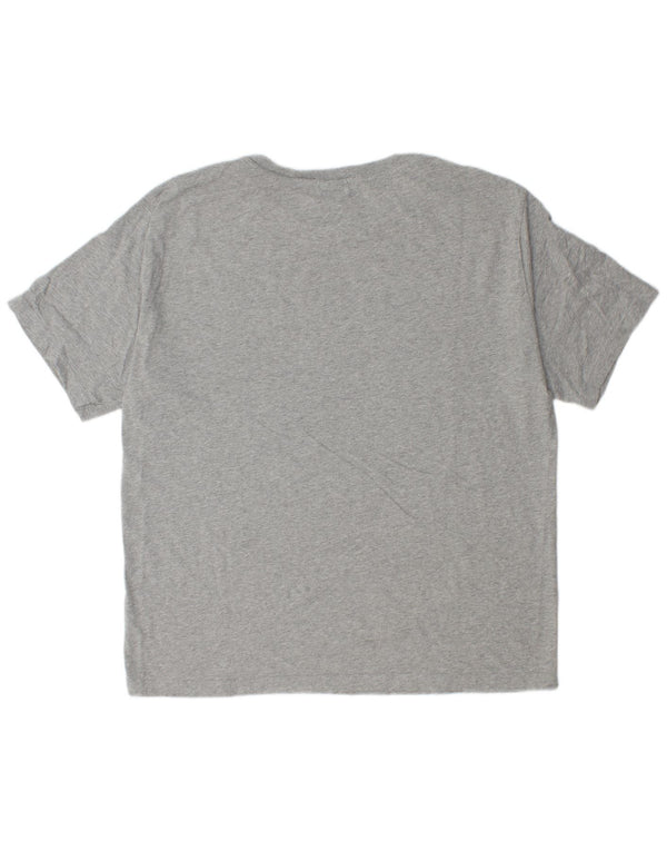Camiseta masculina North Sails Top XL algodão manchado cinza