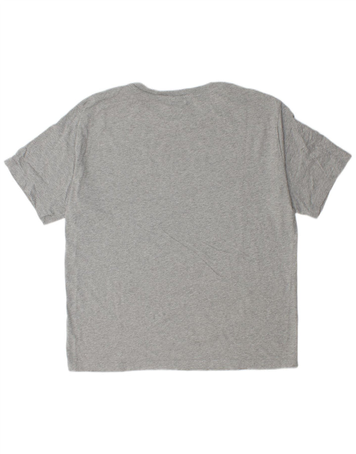 Camiseta masculina North Sails Top XL algodão manchado cinza