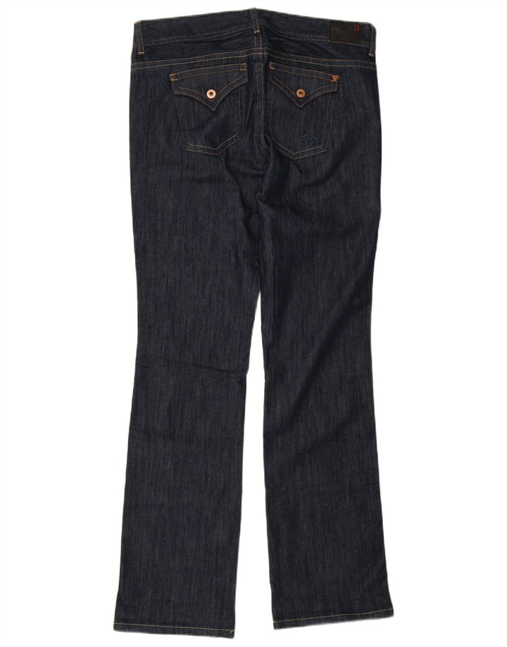 Guess Calça Jeans Feminina Bootcut W31 L34 Azul Marinho Algodão