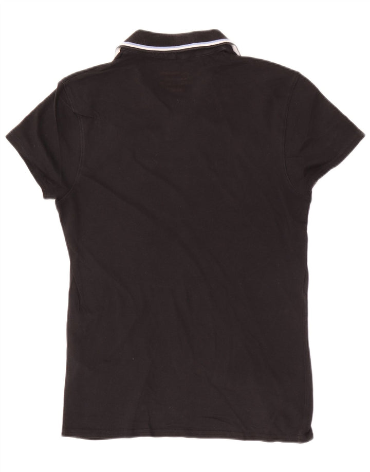 Camisa polo masculina Calvin Klein Jeans de algodão preto médio