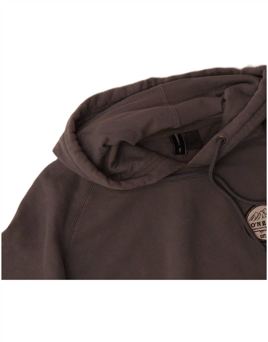 Suéter masculino com capuz O'NEILL grande algodão cinza