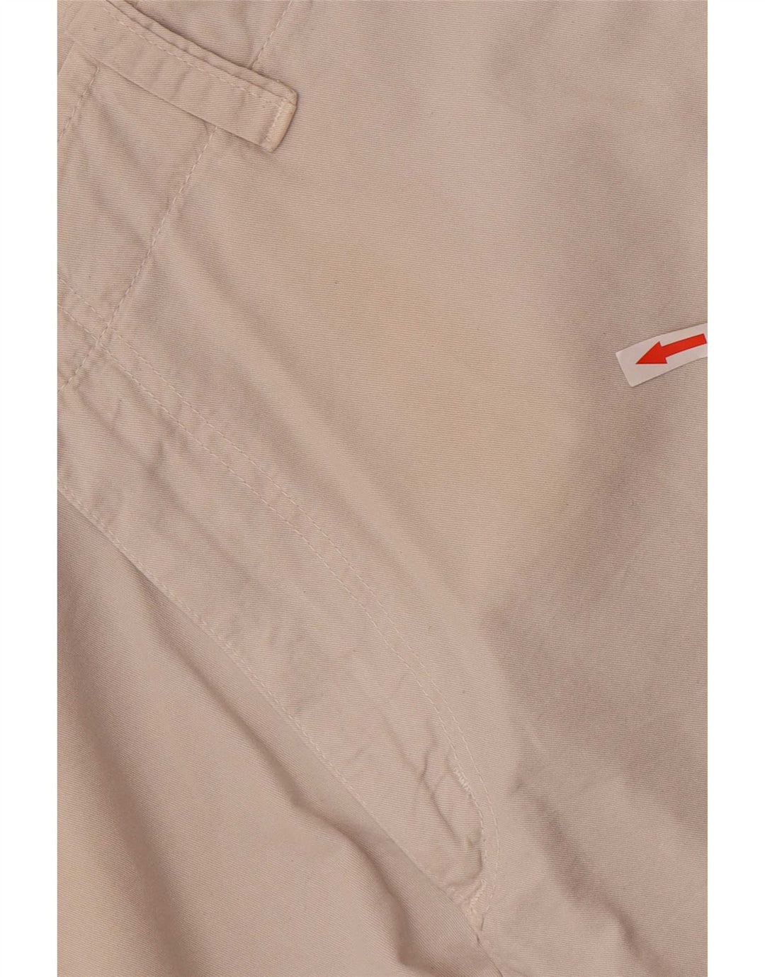 Carrera Mens Chino Shorts W36 Grande Algodão Cinza