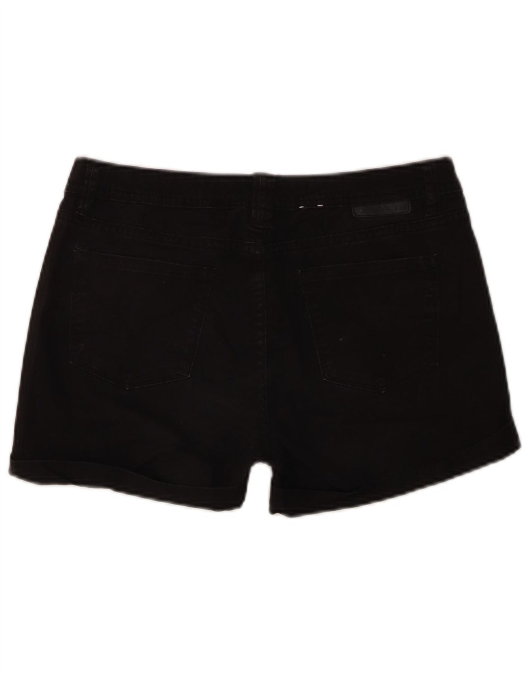 Shorts jeans feminino Calvin Klein US 8 médio W28 algodão preto