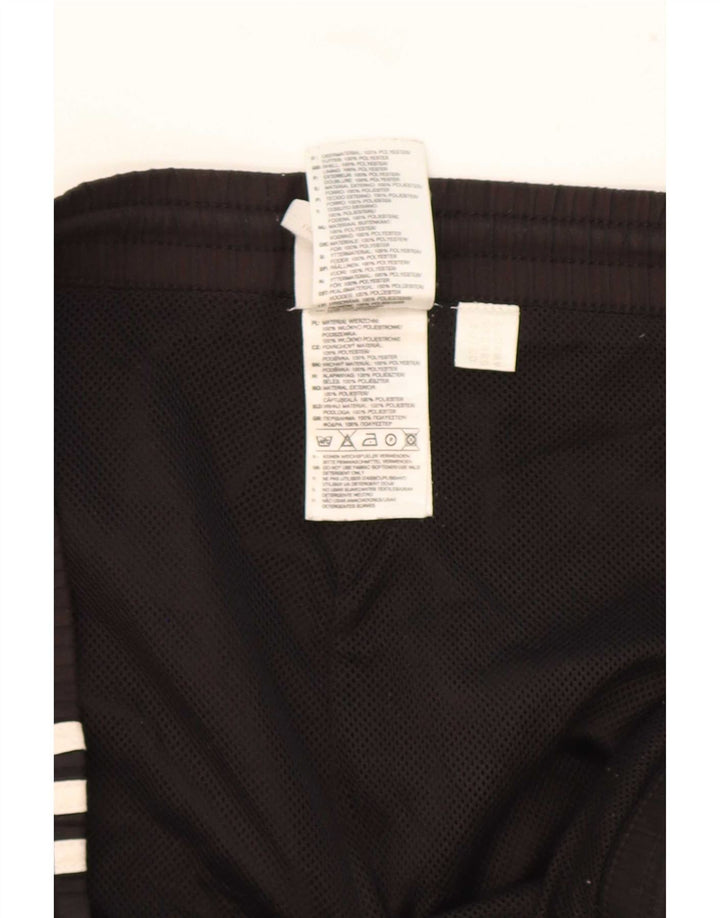 Adidas Mens Cargo Sport Shorts Grande Poliéster Preto