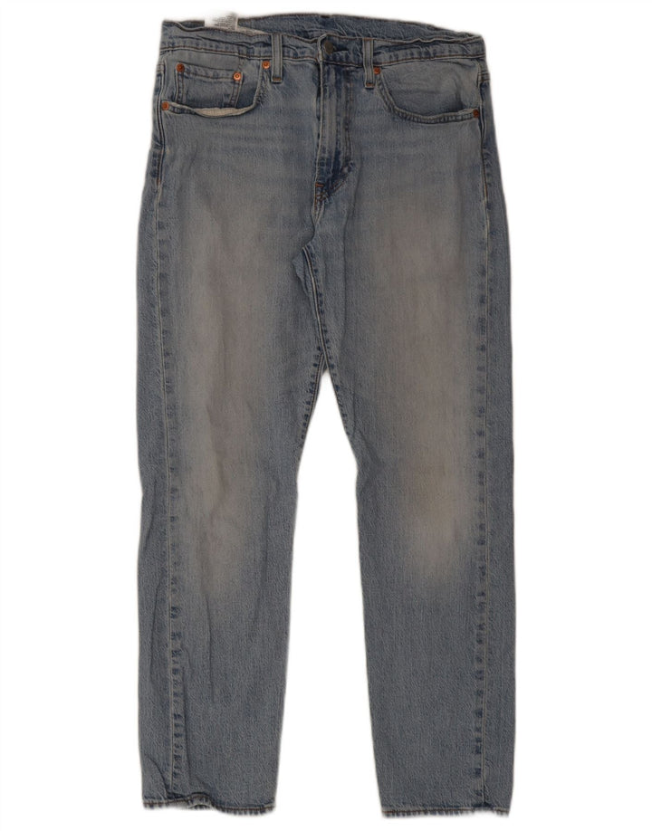 Levi's Masculino 502 Straight Jeans W32 L30 Azul Algodão
