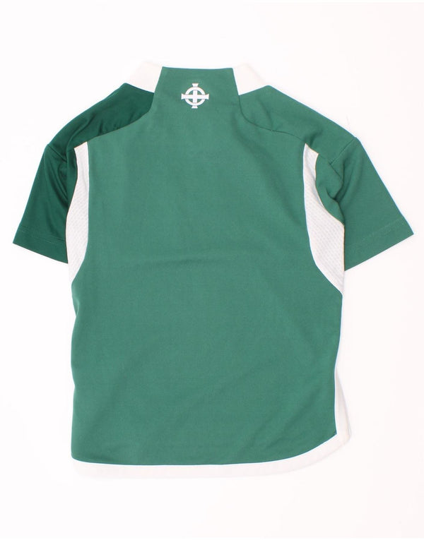 Camiseta Adidas Boys Northern Ireland Schools Top 3-4 Anos Verde