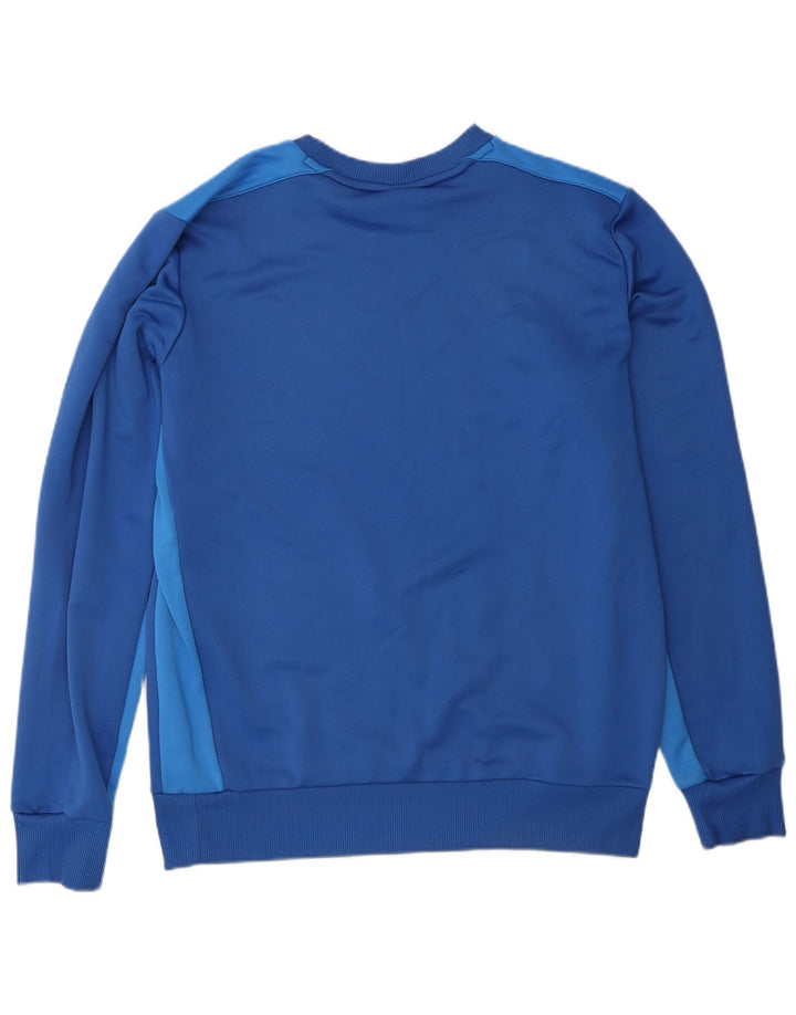 UMBRO moletom masculino jumper grande bloco colorido azul