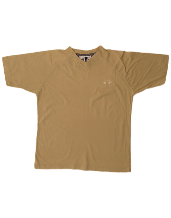 Puma Camiseta Feminina Top Médio Caqui