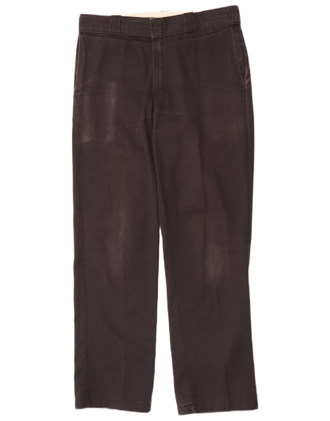Calças Chino retas masculinas Dickies W32 L32 pretas
