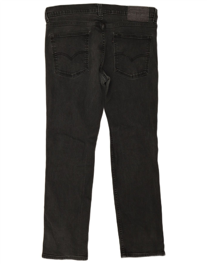 Calça Jeans Levis 511 Slim Masculina W34 L30 Cinza Algodão