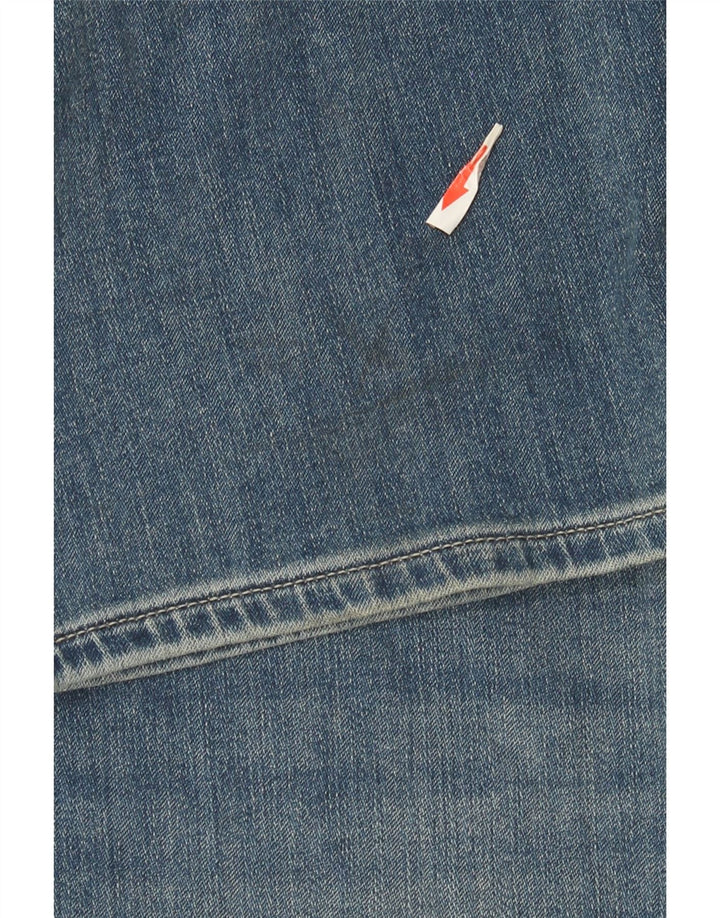 Jeans retos masculinos Marks & Spencer W34 L31 algodão azul
