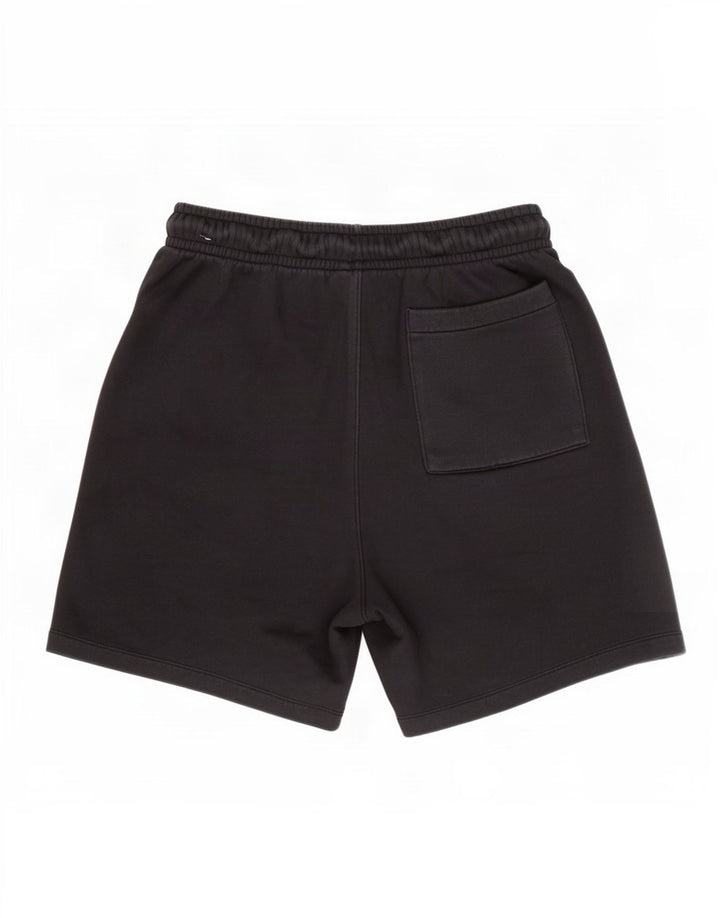 Shorts esportivos masculinos Jordan médio algodão preto