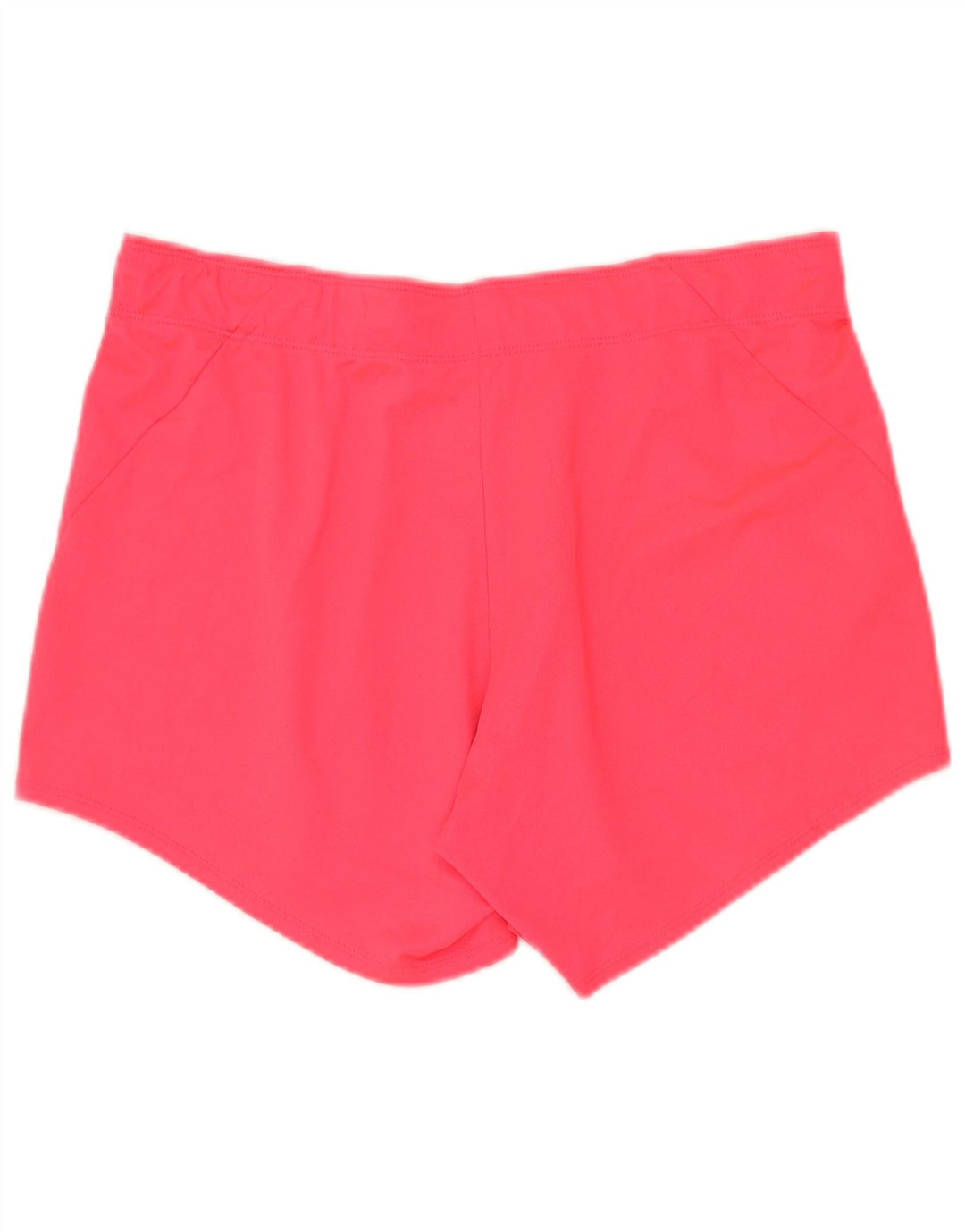 Shorts esportivos femininos Nike Dri Fit UK 14 poliéster rosa médio