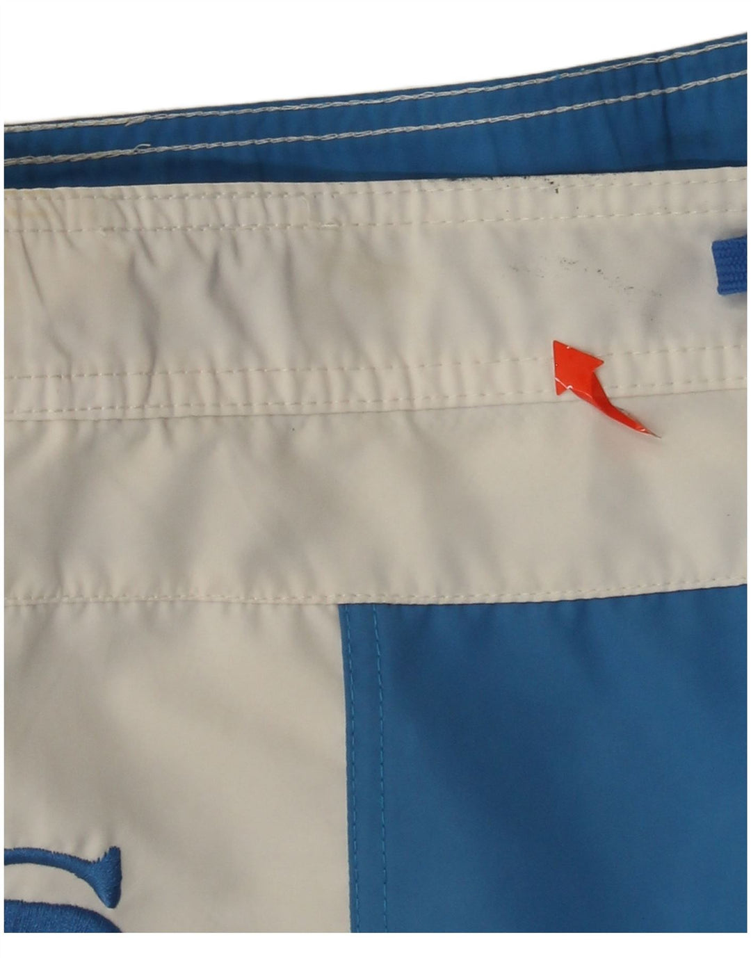 Sundek Mens Graphic Natação Shorts XL Azul Colourblock Poliéster
