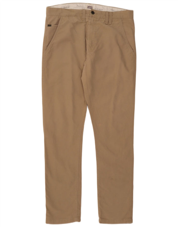 Calça Chino Slim Masculina Levi's W37 L33 Bege