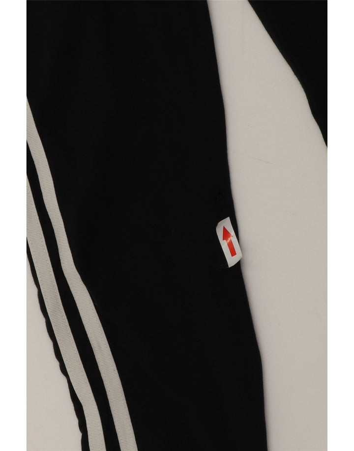 Leggings Adidas Femininas UK 10 Pequenas Algodão Preto
