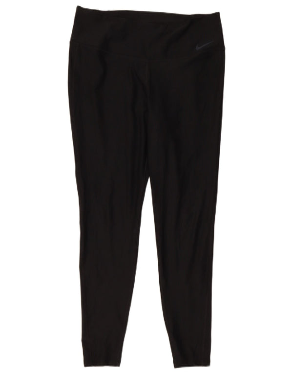 Leggings Nike Dri Fit Feminina UK 14 Grande Poliéster Preto