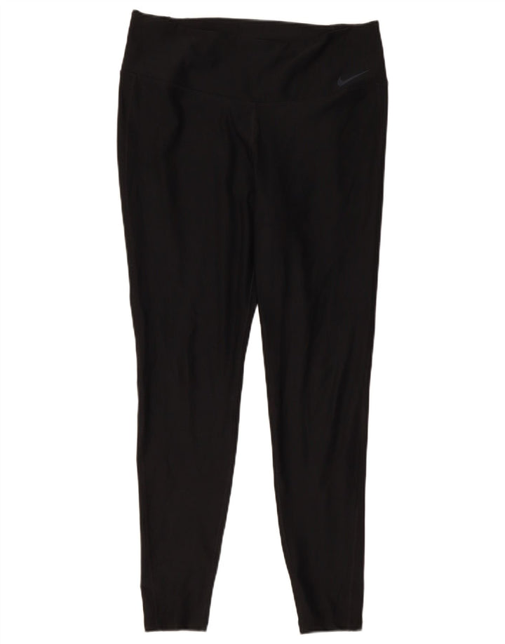Leggings Nike Dri Fit Feminina UK 14 Grande Poliéster Preto