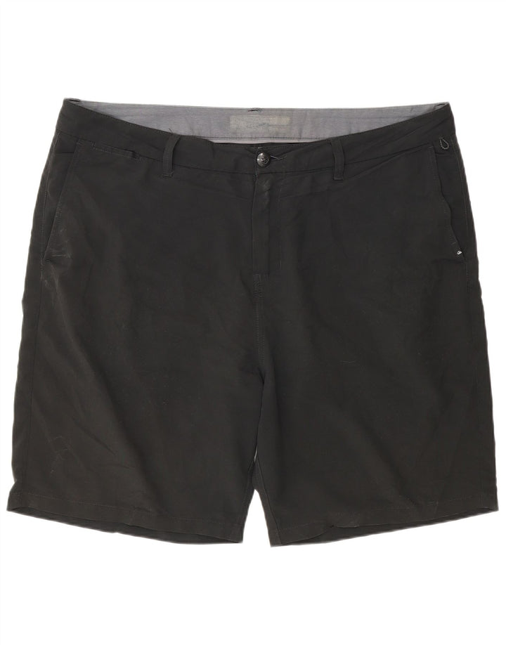 Quiksilver Mens Chino Shorts W38 XL Poliéster Preto