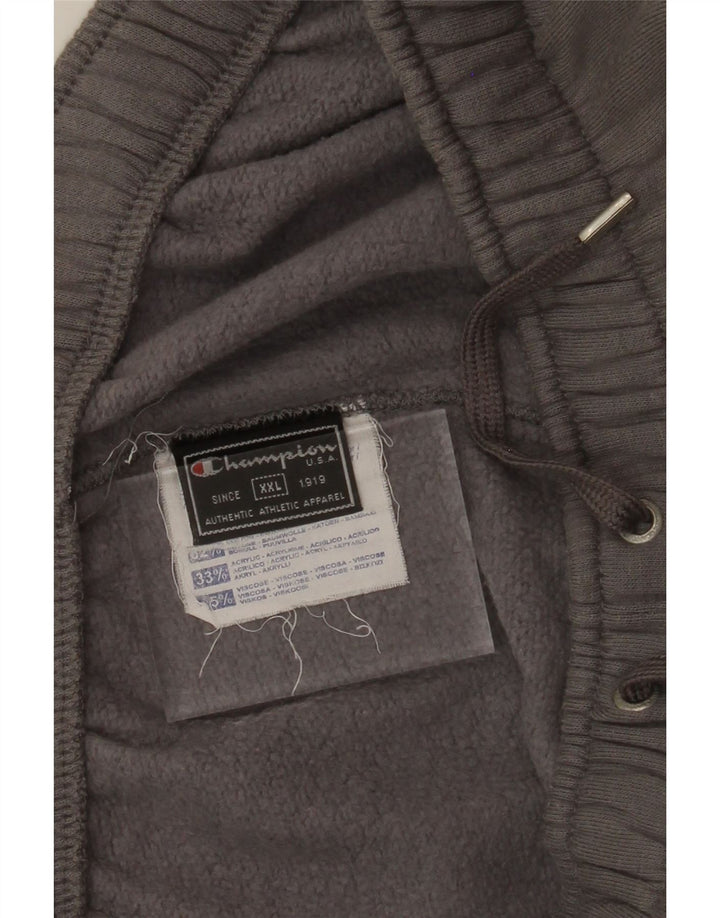 CHAMPION Womens Tracksuit Trousers UK 20 2XL Grey Cotton Vintage Champion and Second-Hand Champion from Messina Hembry 