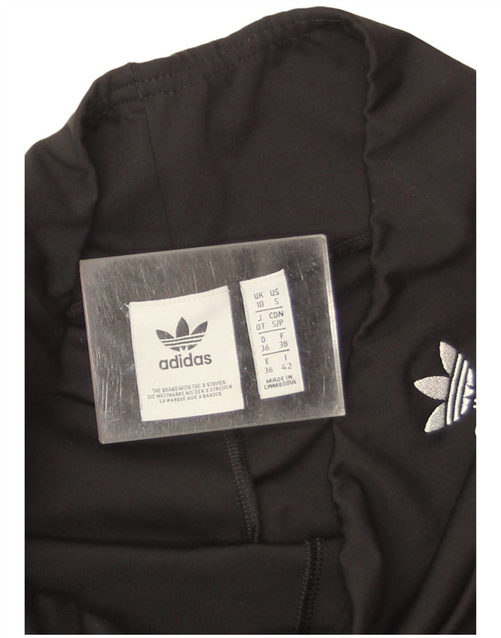 Shorts esportivos femininos Adidas UK 10 pequeno poliéster preto