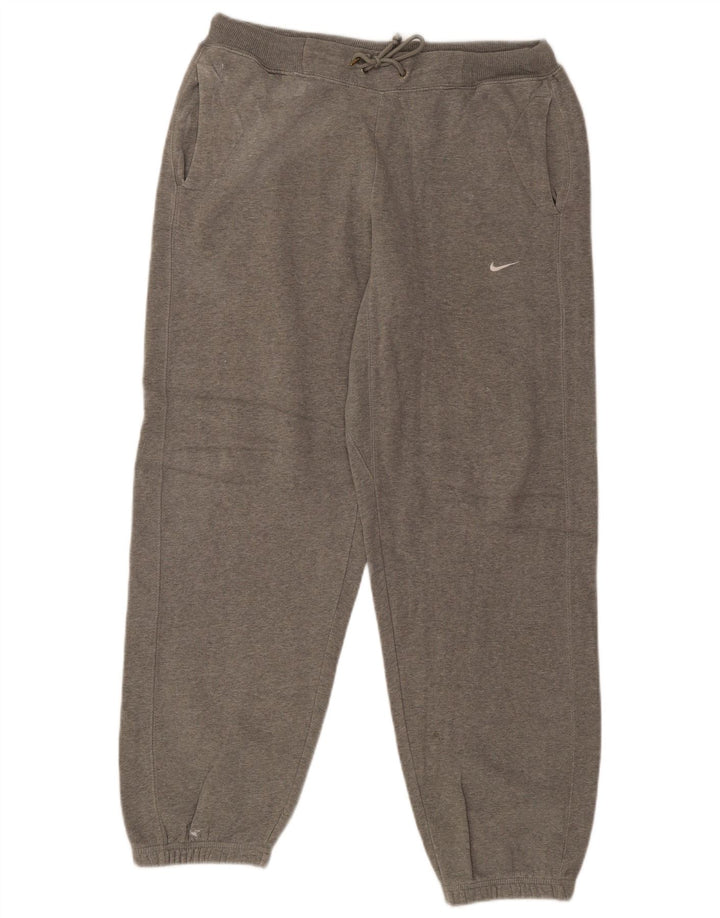 Calça de treino masculina Nike Joggers cinza médio manchado