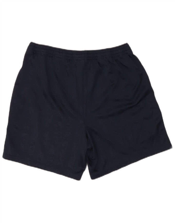 Shorts esportivos masculinos Nike grandes poliéster azul marinho