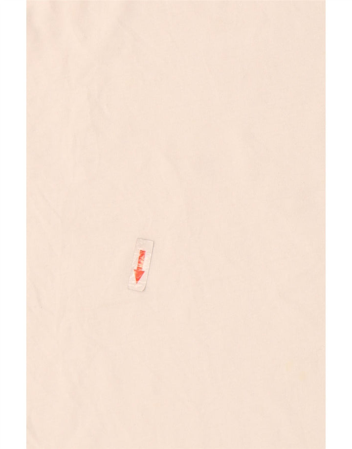 Camiseta masculina Levi's Top grande de algodão branco