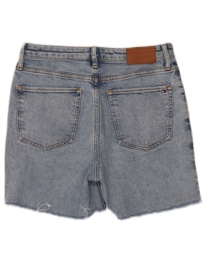 Shorts jeans feminino Tommy Hilfiger W29 médio azul clássico