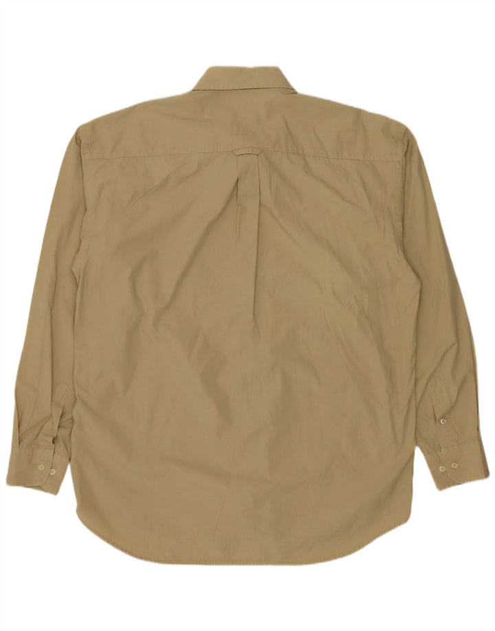 Camisa masculina Kappa grande algodão bege